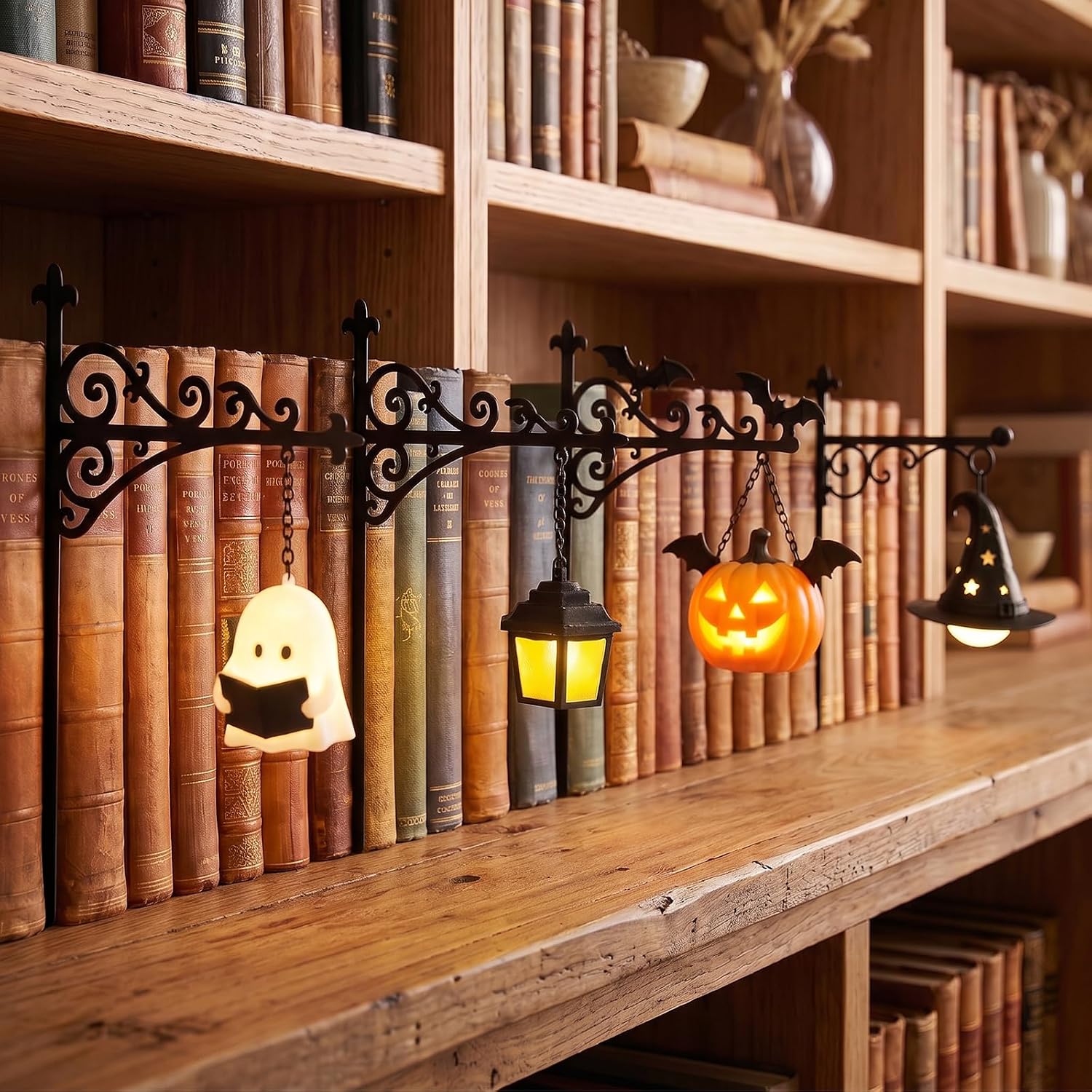 Home Lighting And Decor - Library Lantern-Decorative Bookshelf Lighting Reading Nook