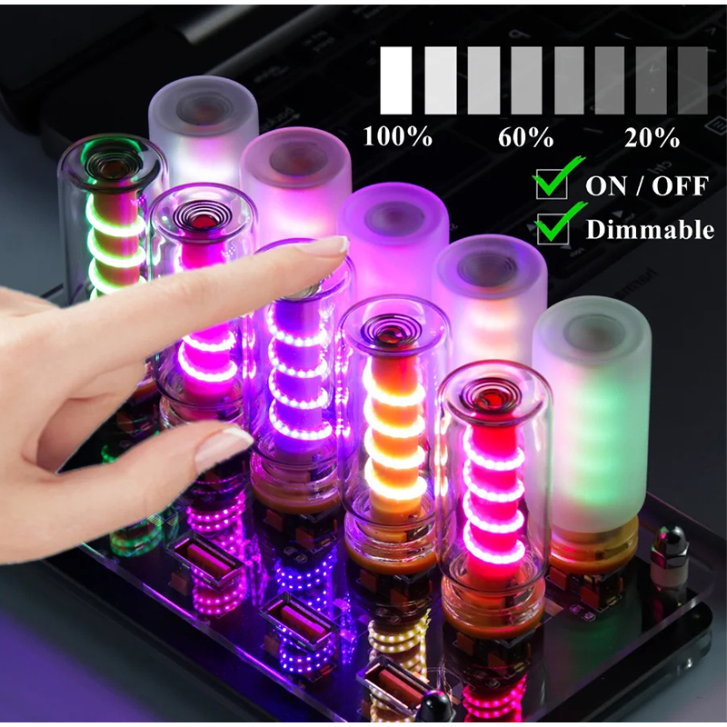 Ambient Lighting Decor For Room - Spiral USB Ambient Light Touch Control