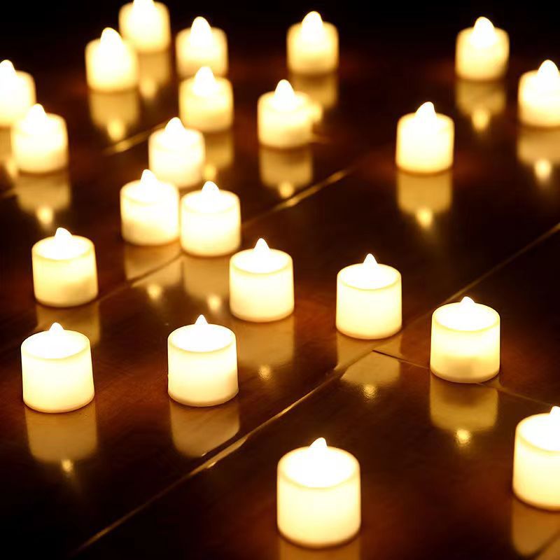 Ambient Lighting Decor For Room - LED Candle Light Decorative Lamp Without