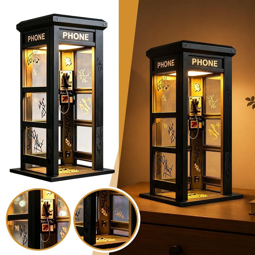 Home Lighting And Decor - Vintage London Telephone Booth Table Lamp