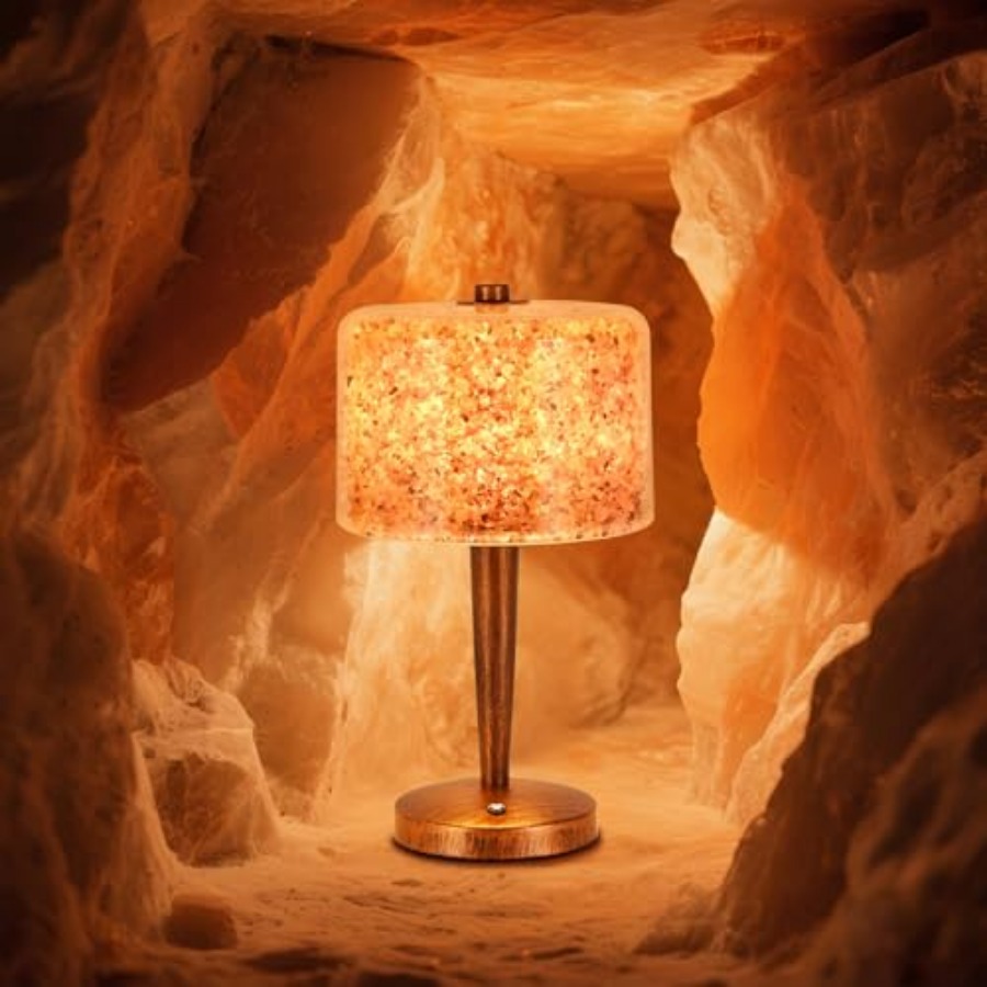 Salt lamp with Touch dimmer Co - огляд і ціна Himalayan Salt Lamp