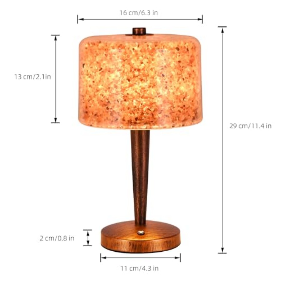 Salt lamp with Touch dimmer Co - огляд і ціна Himalayan Salt Lamp