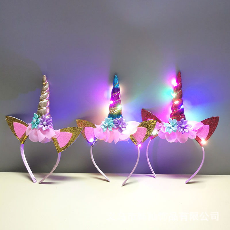 New Halloween Cute Unicorn Hea - огляд і ціна Unique Lighting Decor