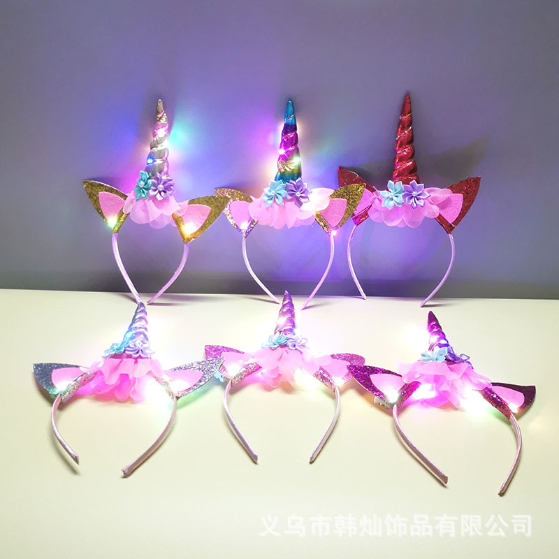 New Halloween Cute Unicorn Hea - огляд і ціна Unique Lighting Decor