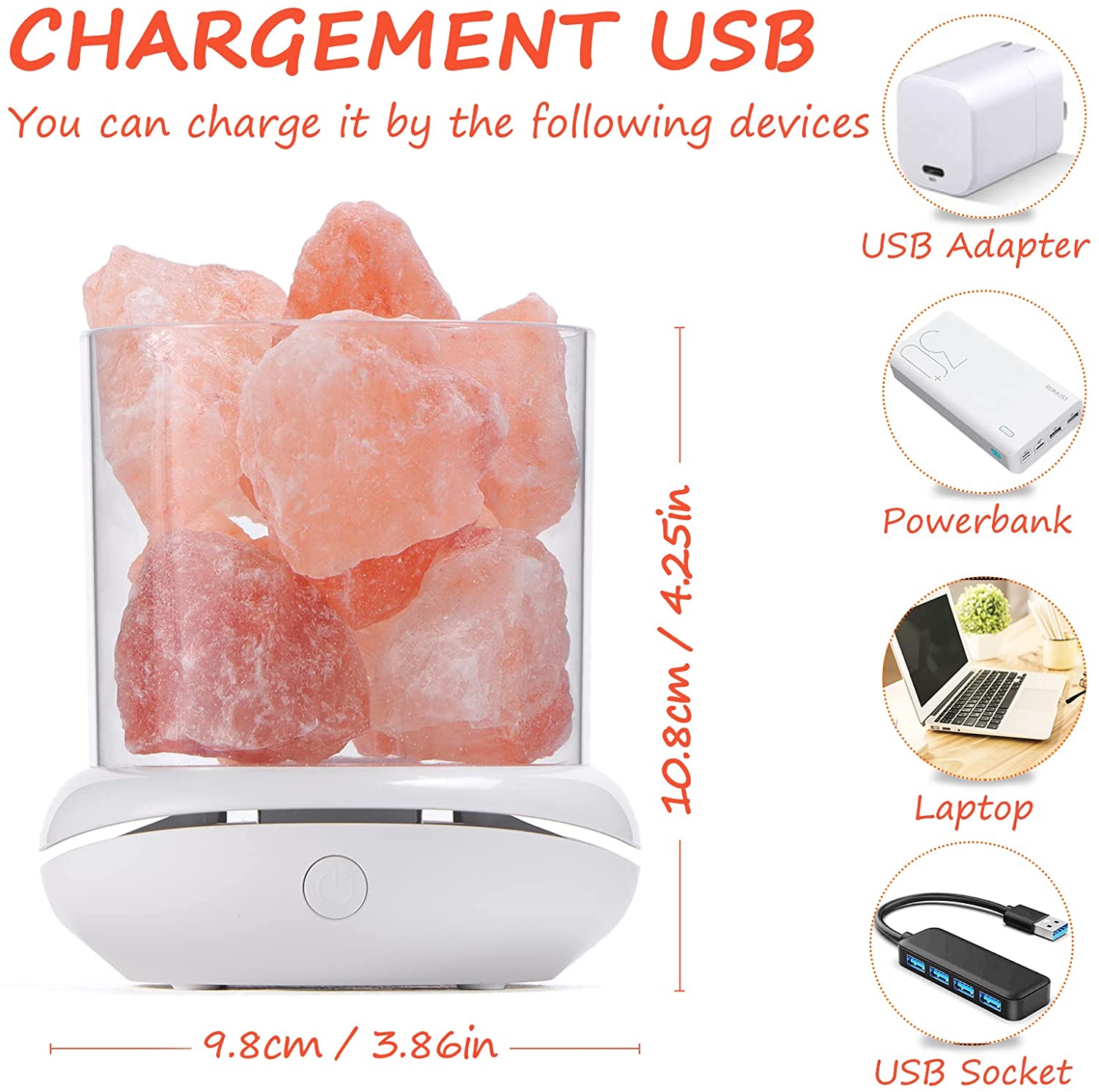 Aroma Lamps Natural Himalayan  - огляд і ціна Himalayan Salt Lamp