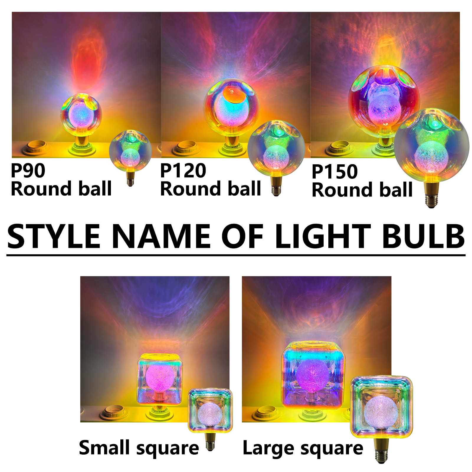 E27 P90 P120 P150 Round Ball L - огляд і ціна Lighting Decoration In Bedroom