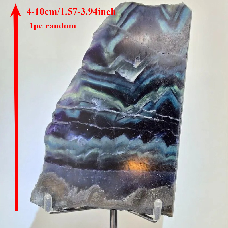 Natural Rose Fluorite Slab, wi - огляд і ціна Unique Lighting Decor