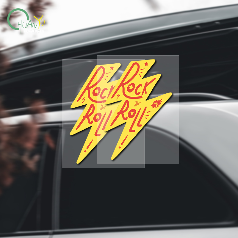 Rock Lightning Car Sticker Mus - огляд і ціна Unique Lighting Decor