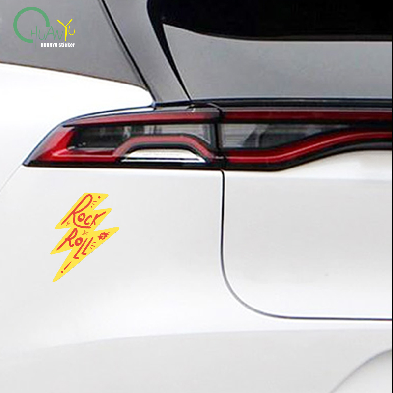 Rock Lightning Car Sticker Mus - огляд і ціна Unique Lighting Decor