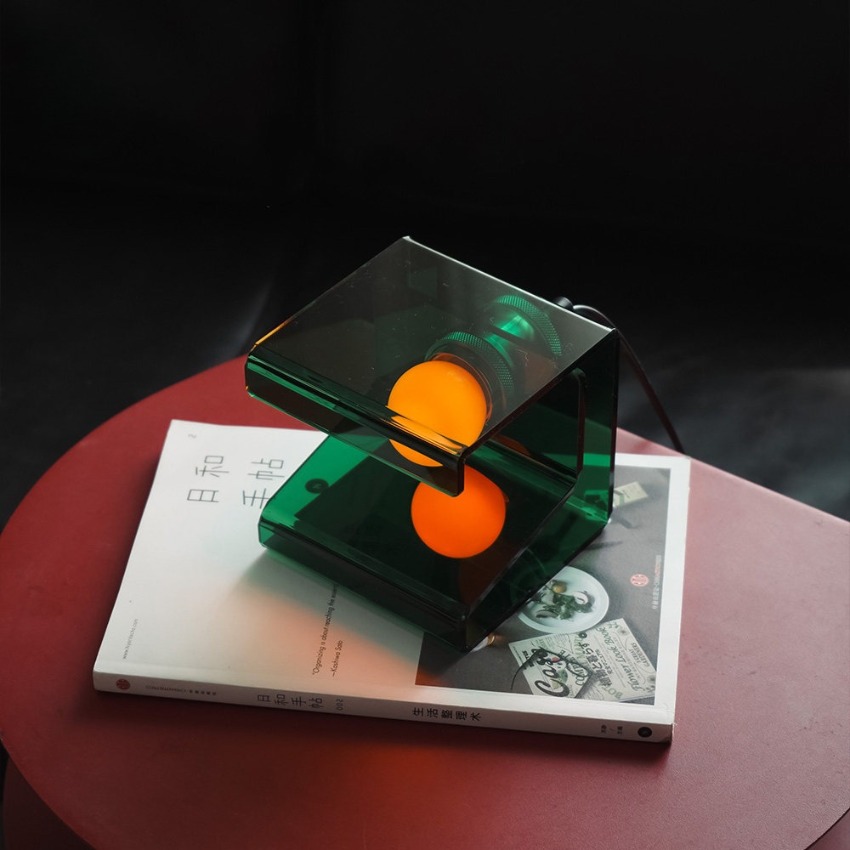 Modern Acrylic Cube Table Lamp - огляд і ціна Ambient Lighting Decor For Room