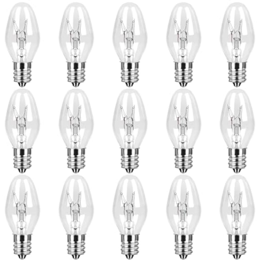 15-Pack Night Light Bulbs 4 Wa - огляд і ціна Himalayan Salt Lamp