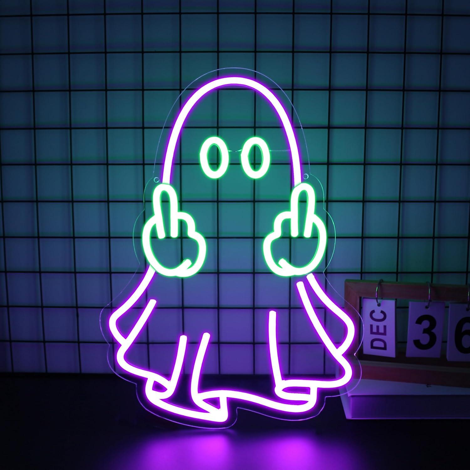 Ghost Neon Sign USB Powered LE - огляд і ціна Home Lighting And Decor