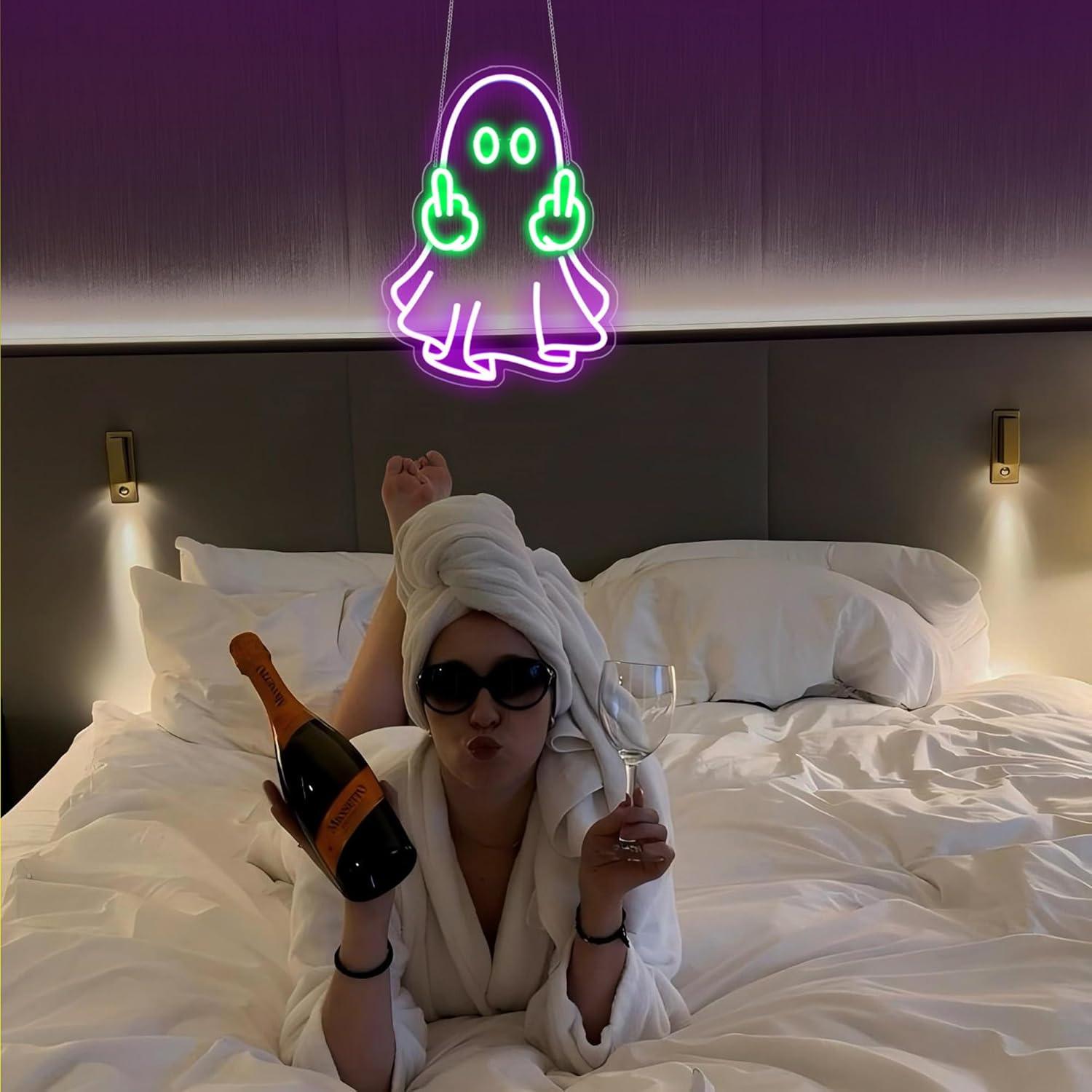 Ghost Neon Sign USB Powered LE - огляд і ціна Home Lighting And Decor