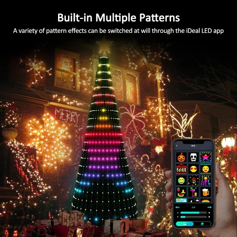 Christmas Star Tree Lights RGB - огляд і ціна Home Lighting And Decor