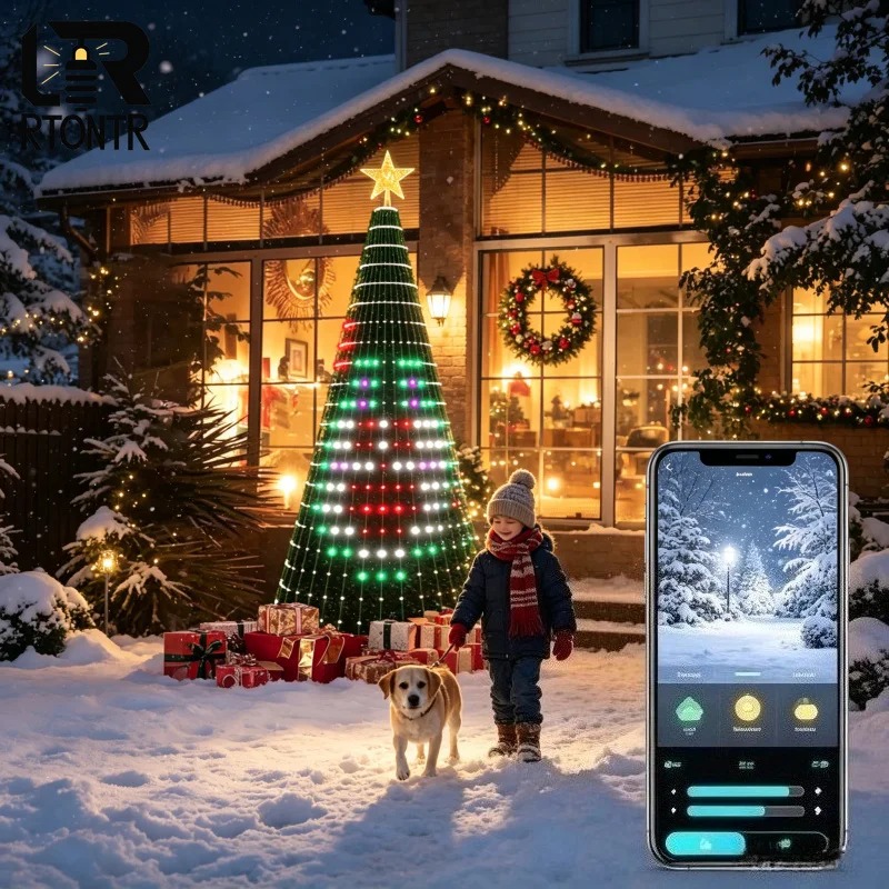 Christmas Star Tree Lights RGB - огляд і ціна Home Lighting And Decor