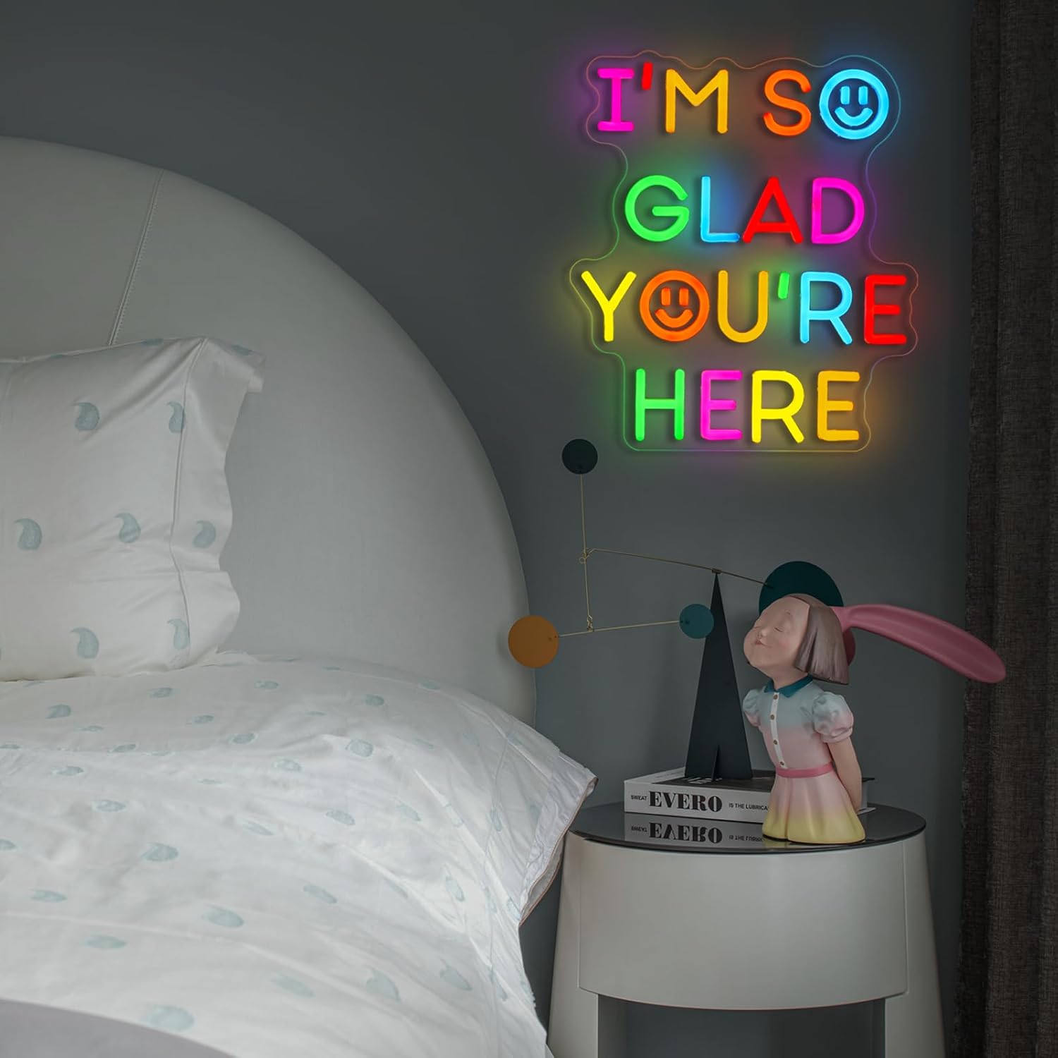  I'm So Glad You‘re Here Neon - огляд і ціна Lighting Decor For Room