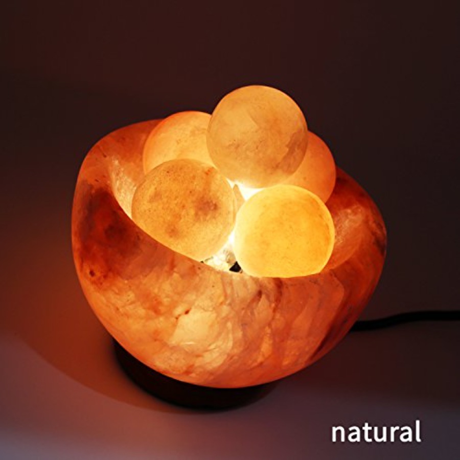 Himalayan Salt Lamp with 6 Him - огляд і ціна Himalayan Salt Lamp