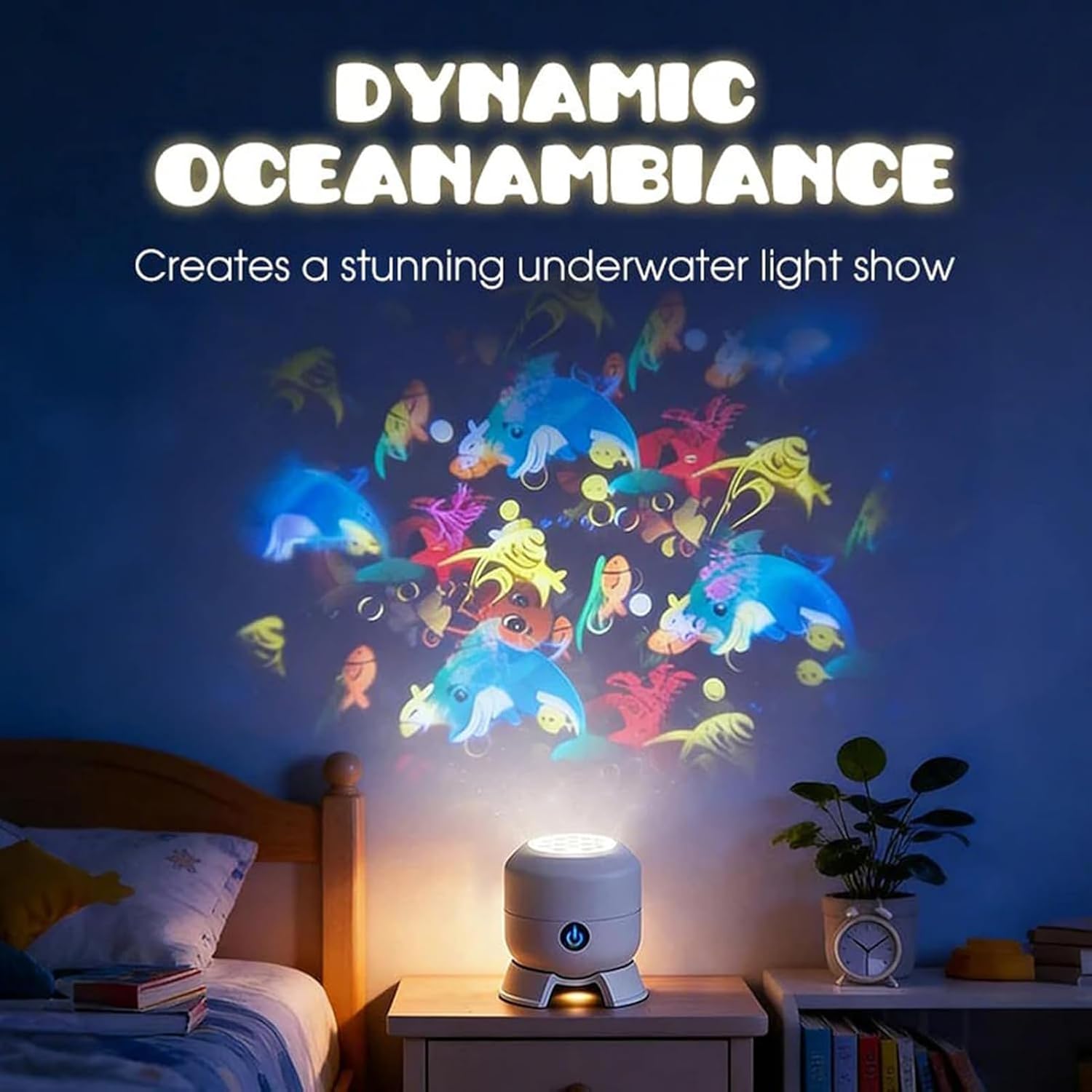 USB Powered 360° Rotating Dyna - огляд і ціна Ambient Lighting Decor For Room