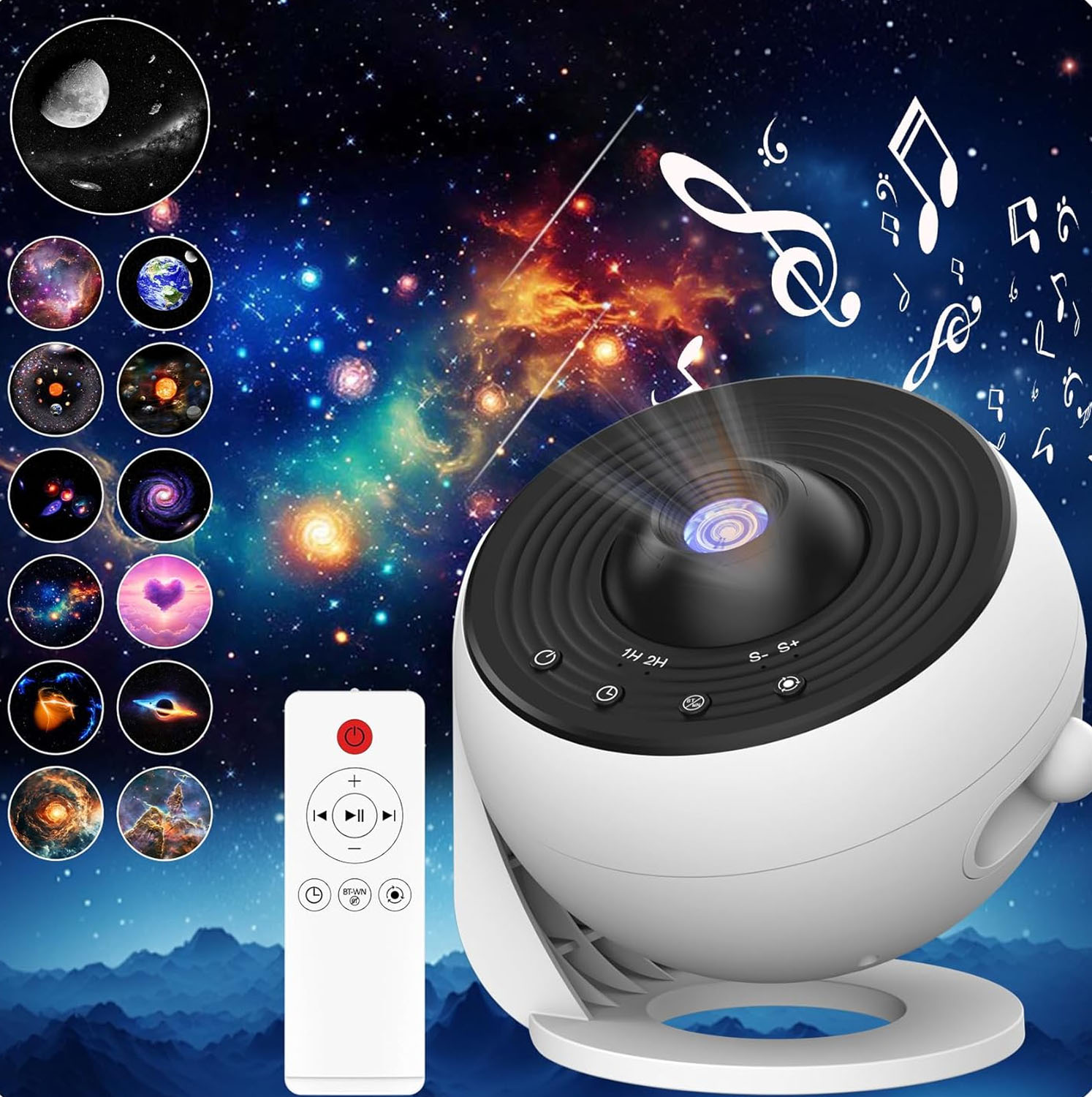 Night Light 13 HD Planetarium  - огляд і ціна Ambient Lighting Decor For Room