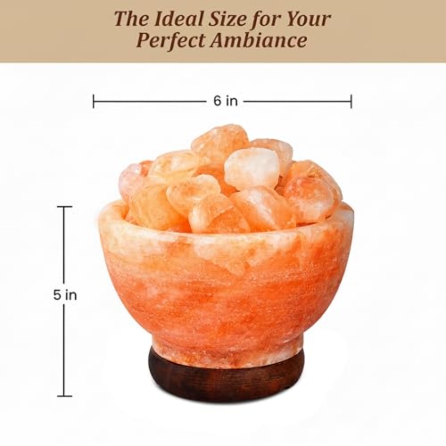 Himalayan Pink Salt Lamp Bowl  - огляд і ціна Himalayan Salt Lamp