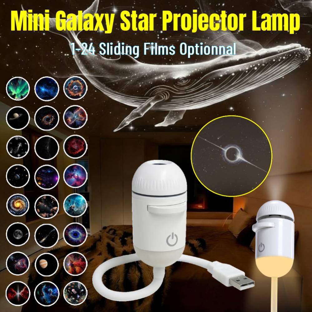 Mini Galaxy Star Night Light P - огляд і ціна Lighting Decoration In Bedroom