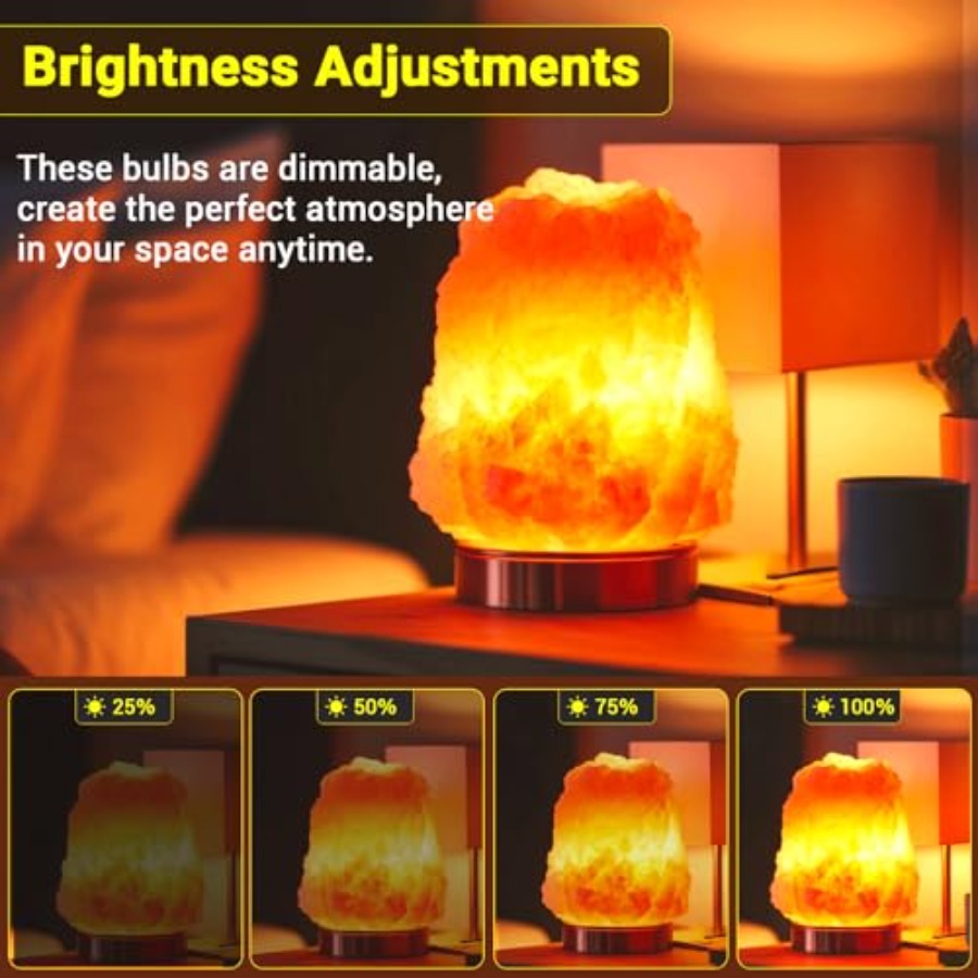 E12 T20 Salt Lamp Bulbs 15W 12 - огляд і ціна Himalayan Salt Lamp