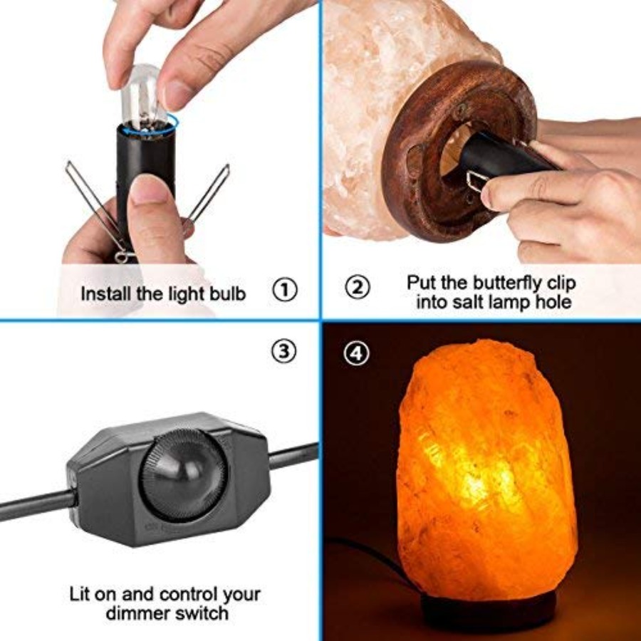 Himalayan Salt Lamp Cords with - огляд і ціна Himalayan Salt Lamp