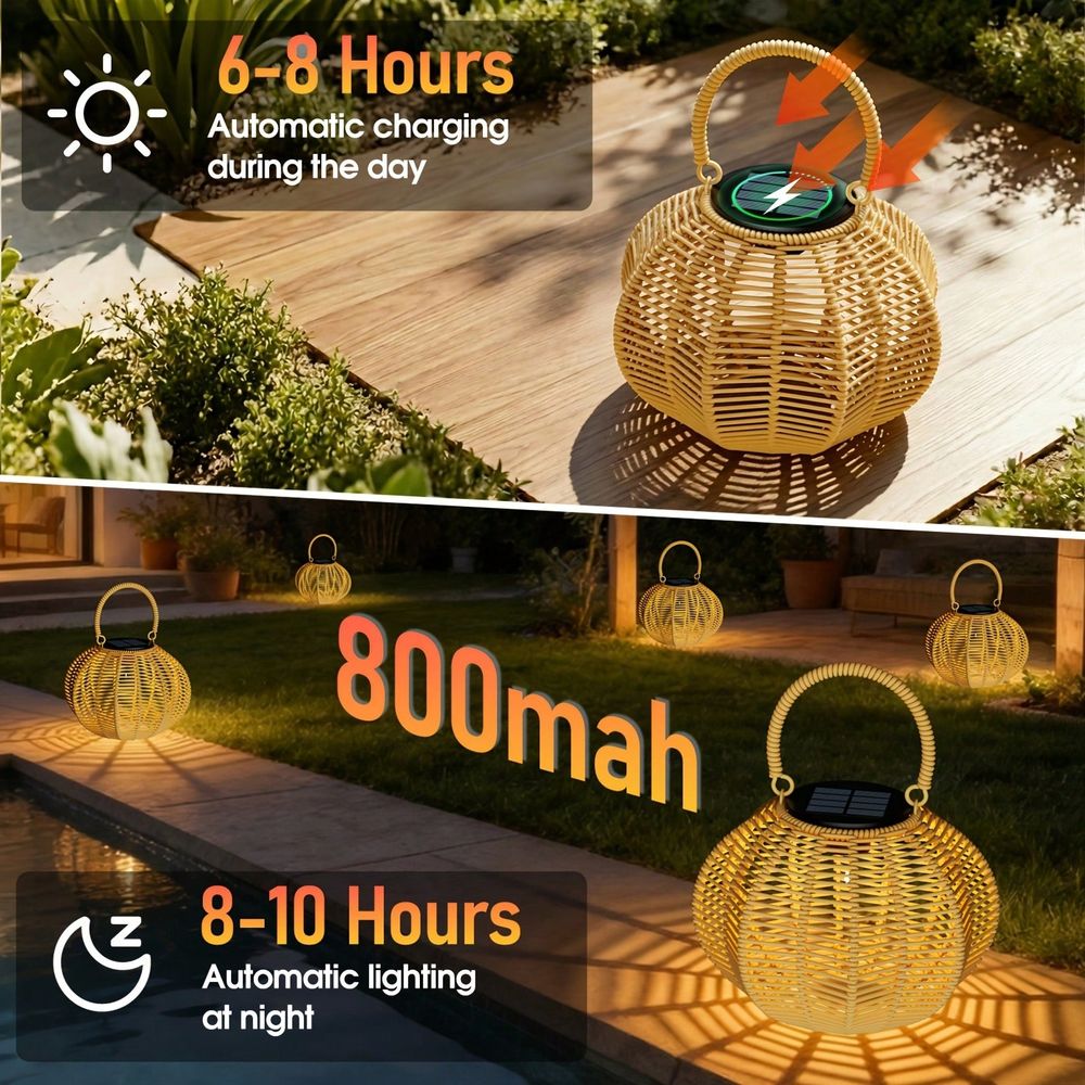 Rattan Solar Ambient Light For - огляд і ціна Ambient Lighting Decor For Room