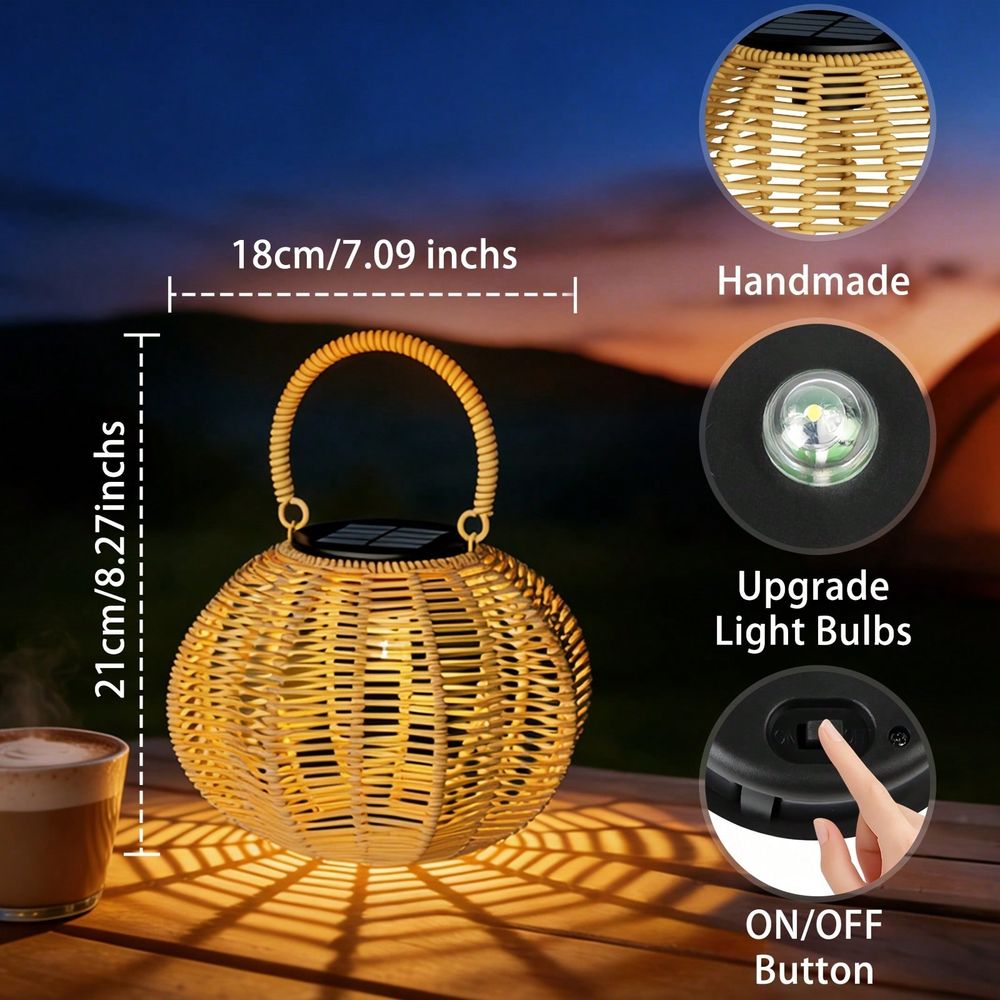 Rattan Solar Ambient Light For - огляд і ціна Ambient Lighting Decor For Room
