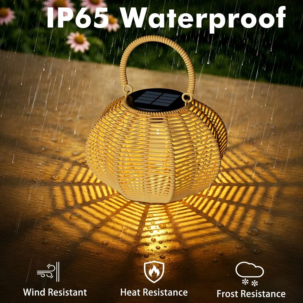Rattan Solar Ambient Light For - огляд і ціна Ambient Lighting Decor For Room