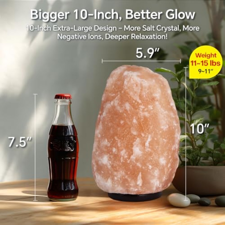 Himalayan Salt Lamp - 9-11 Inc - огляд і ціна Himalayan Salt Lamp