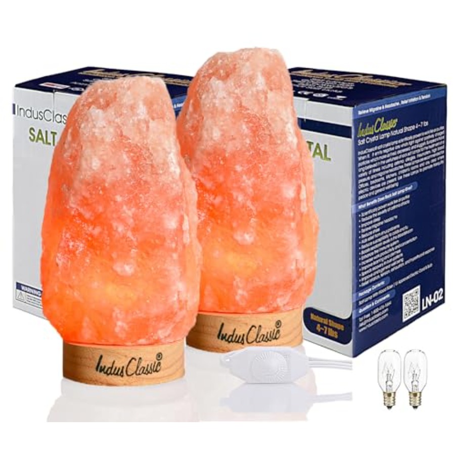 LN-02 Pack of 2 Natural Himala - огляд і ціна Himalayan Salt Lamp