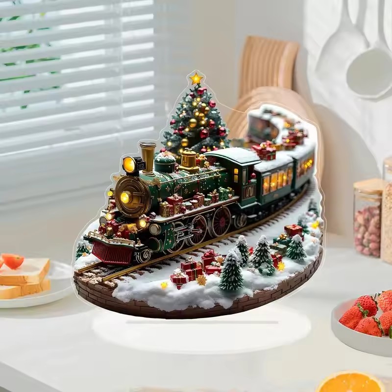 Unique Christmas Village House - огляд і ціна Unique Lighting Decor