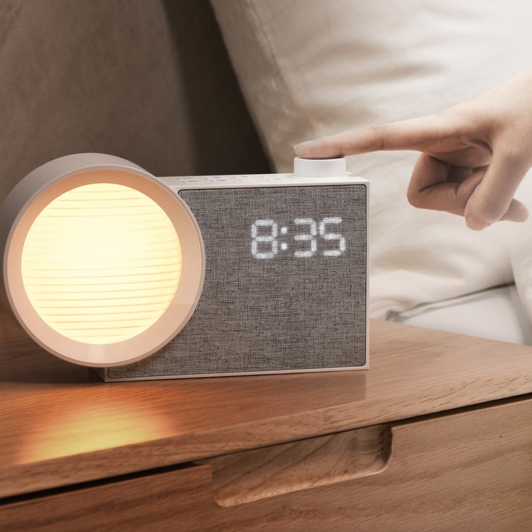 WILIT LED Night Light Alarm Cl - огляд і ціна Lighting Decoration In Bedroom