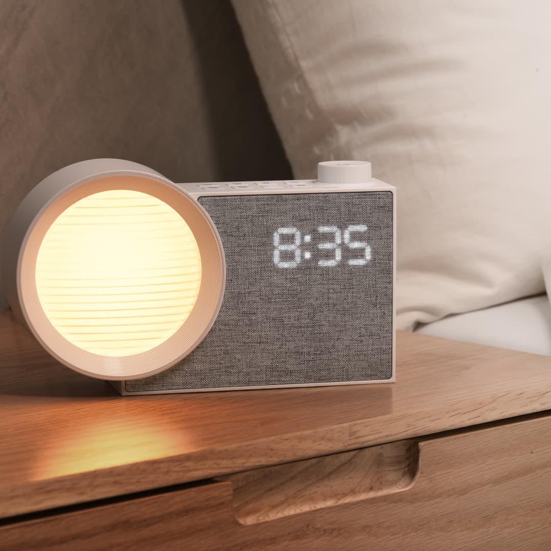 WILIT LED Night Light Alarm Cl - огляд і ціна Lighting Decoration In Bedroom