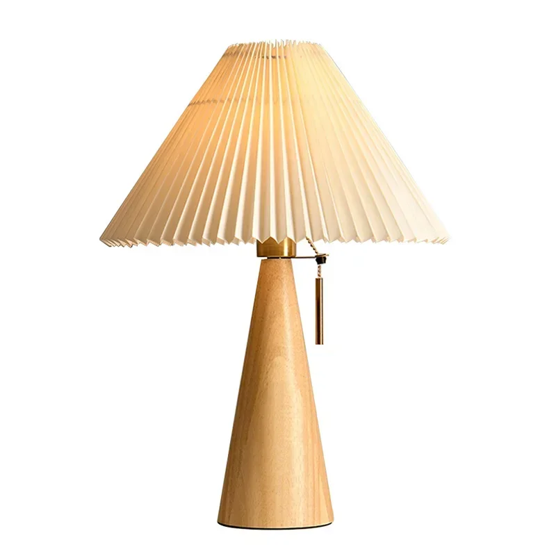 Retro Pleated Table Lamp Nordi - огляд і ціна Home Lighting And Decor