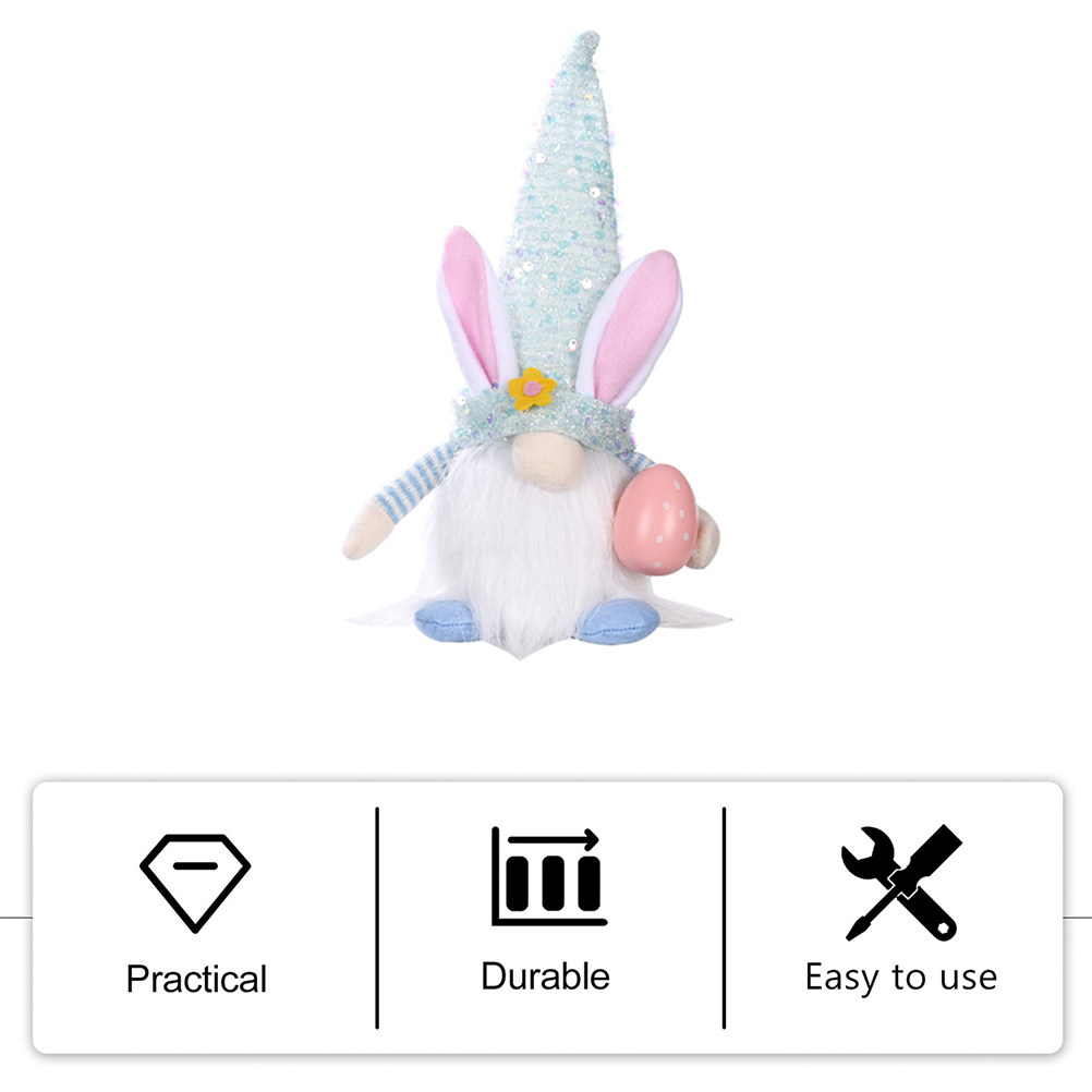 Glowing Rabbit Gnome Soft Fest - огляд і ціна Unique Lighting Decor