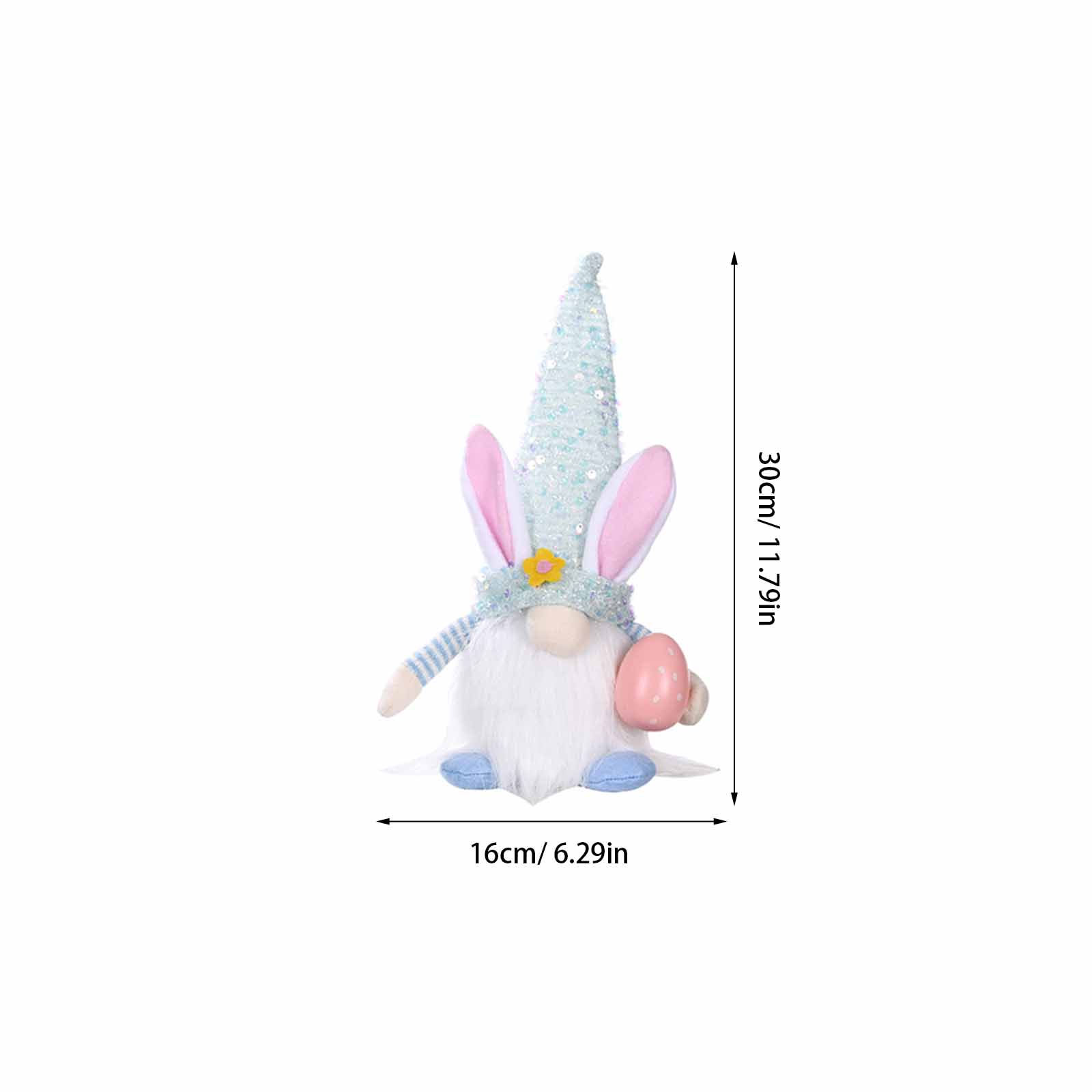 Glowing Rabbit Gnome Soft Fest - огляд і ціна Unique Lighting Decor